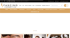 Desktop Screenshot of fascinocosmetics.com